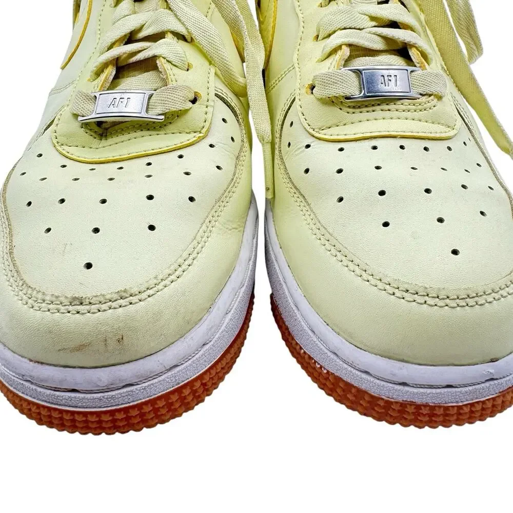 Nike Air Force 1 07 PRM shoes women sz 8 luminous green 896185 302